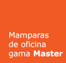 mamparas de ofinica gama Master